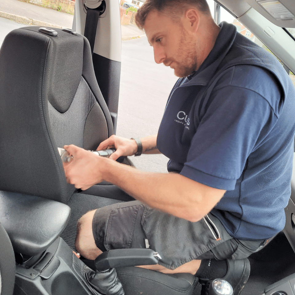 Car Seat Cleaning